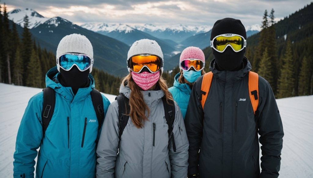 Cagoules ski : chaleur et protection pour toute la famille